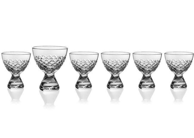 6 рюмок №6 Cristal de Paris "Берлин"