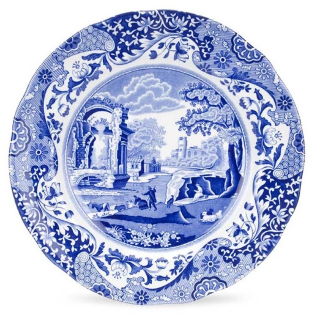 Тарелка закусочная 20см Spode "Голубая Италия"