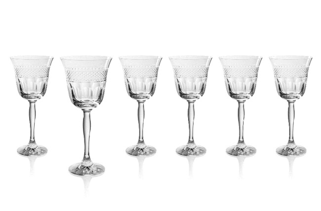 6 бокалов №2 Cristal de Paris "Межев"