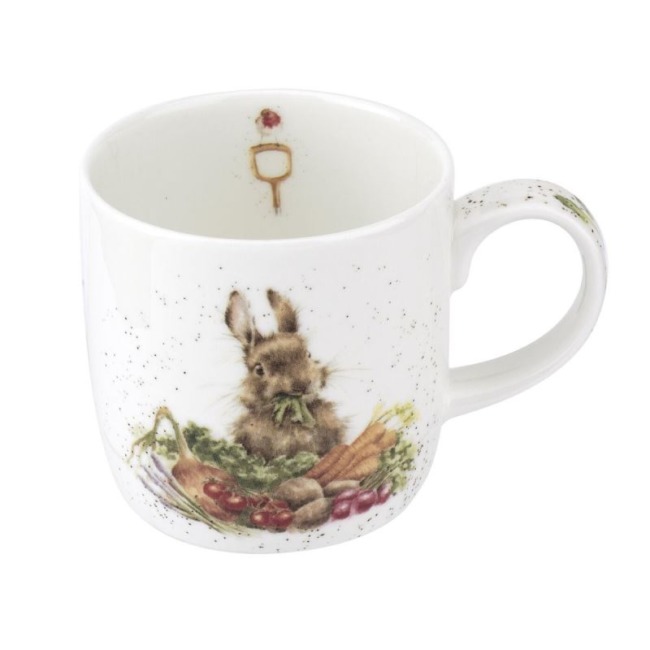 Кружка 310мл Royal Worcester "Выращивай сам. Зайка"