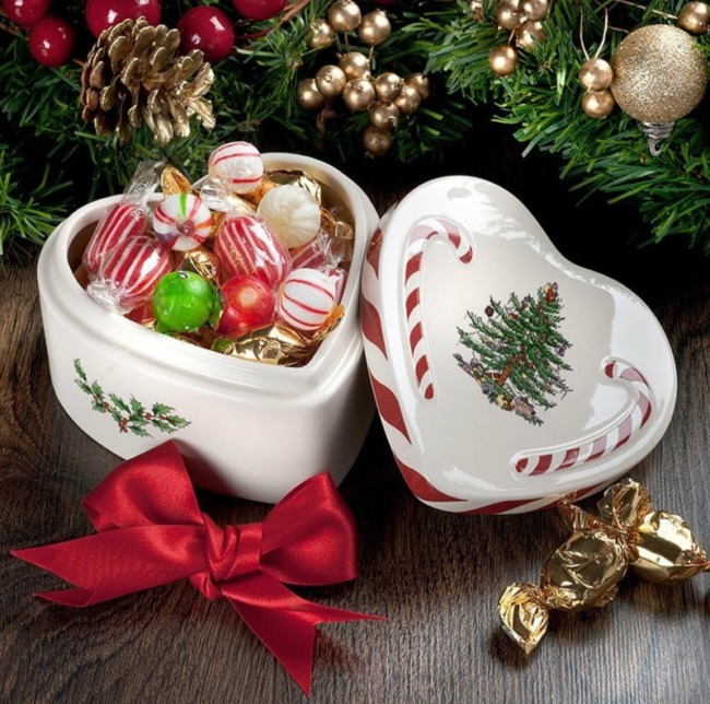 Шкатулка 13см Spode "Рождественская ель"