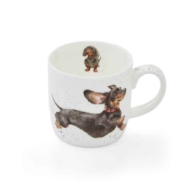 Кружка 310мл Royal Worcester "Веселая такса"