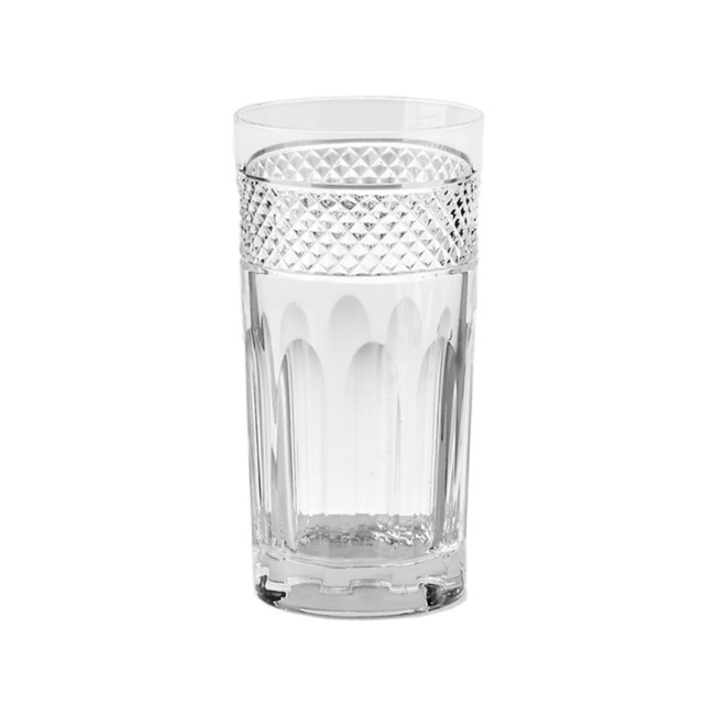 6 высоких стаканов №21 Cristal de Paris "Межев"