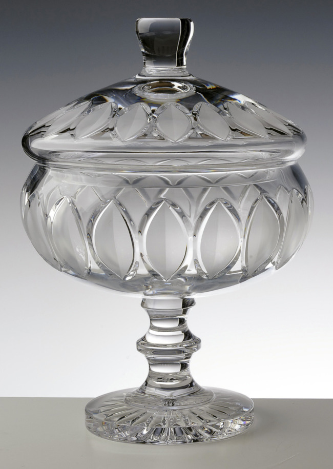 Шкатулка  Cristal de Paris "Эжен" на ножке 34см