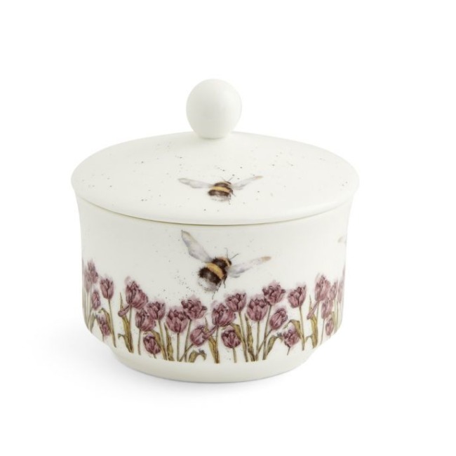 Сахарница с крышкой Royal Worcester "Шмель" 300мл