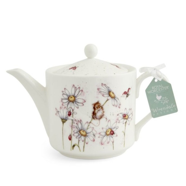 Чайник 1,13л Royal Worcester "Мышка и цветы"
