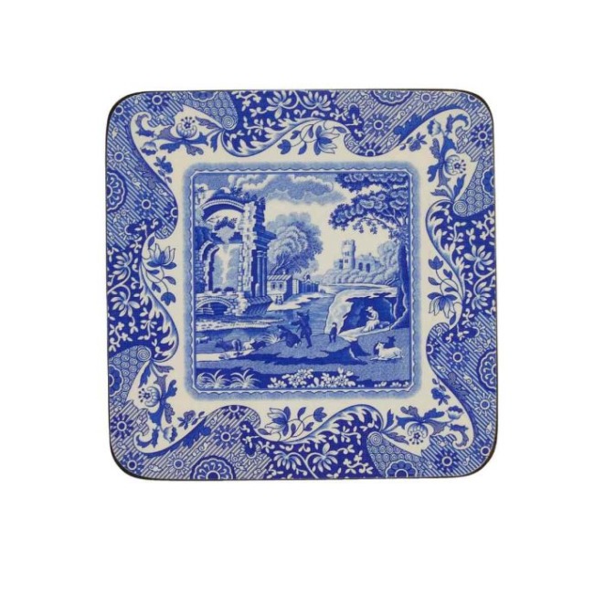 Набор 6 подставок под горячее Spode "Голубая Италия" 10,5см