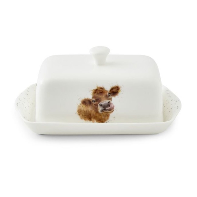Масленка "Коровушка" Royal Worcester 18,3см