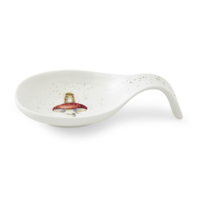 Подставка для ложки Royal Worcester "Мышь на грибе" 17см