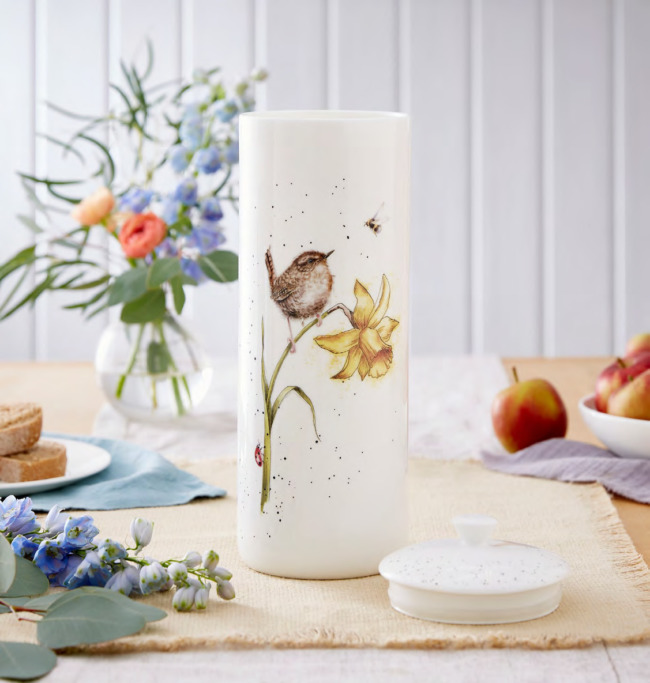 Банка для хранения Royal Worcester "Крапивник" 31см
