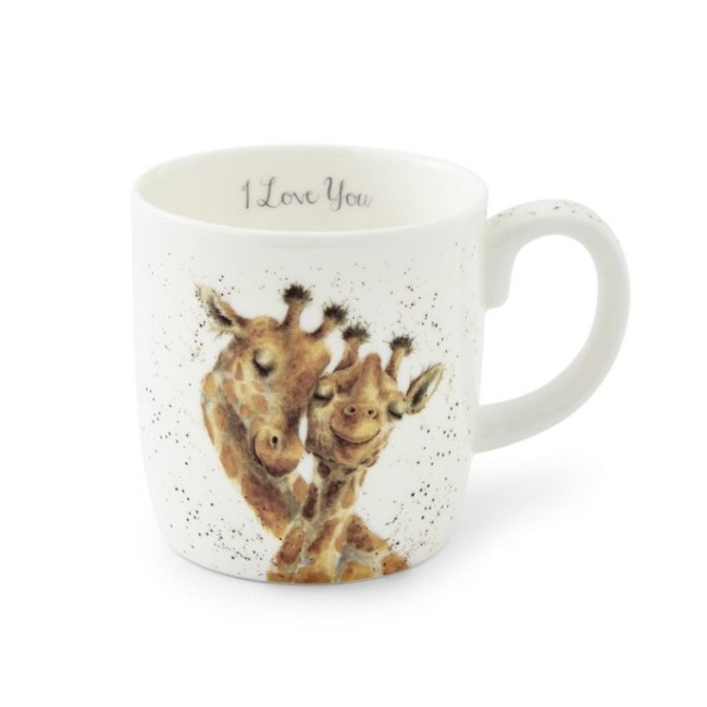 Кружка 400 мл Royal Worcester "Влюбленные жирафы"