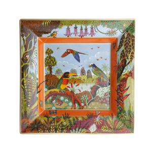 Мелочница с туканом "Ален Томас" 18,5х18,5см