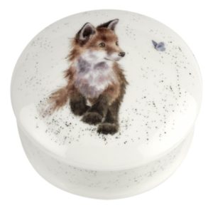Мелочница с крышкой 8,5см Royal Worcester "Лисенок"