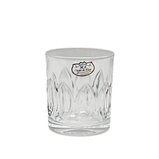 2 стакана №20 Cristal de Paris "Эльза шейп"прозр.