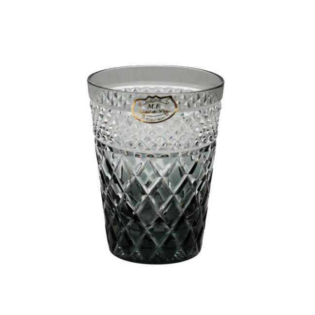 Стакан Cristal de Paris "Джорджес" серый