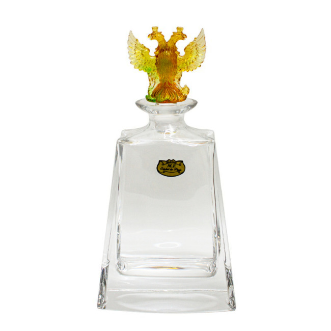 Декантер Cristal de Paris "Орел двуглавый" 0,7л. (янт.)