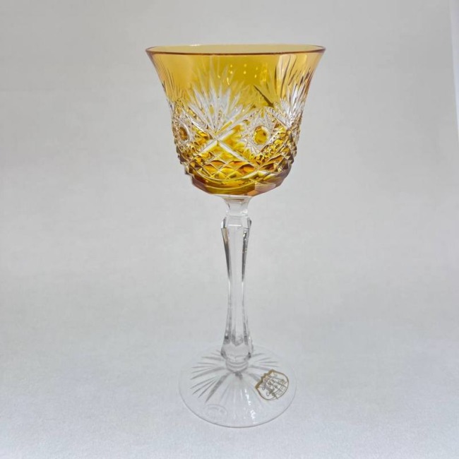 Бокал №2 Cristal de Paris "Лондрес" желтый