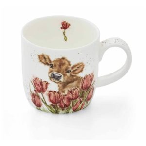 Кружка 310мл Royal Worcester "Теленок Бесси и маки"
