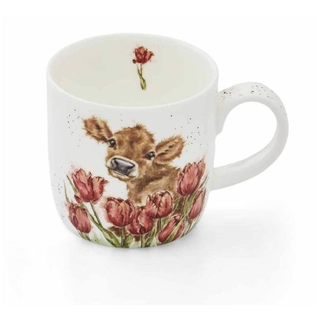 Кружка 310мл Royal Worcester "Теленок Бесси и маки"