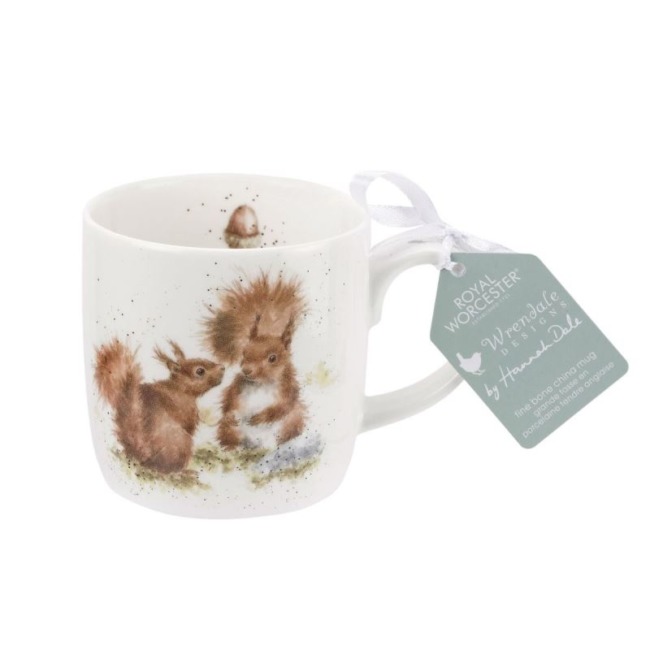 Кружка 310мл Royal Worcester "Белочки-подружки"