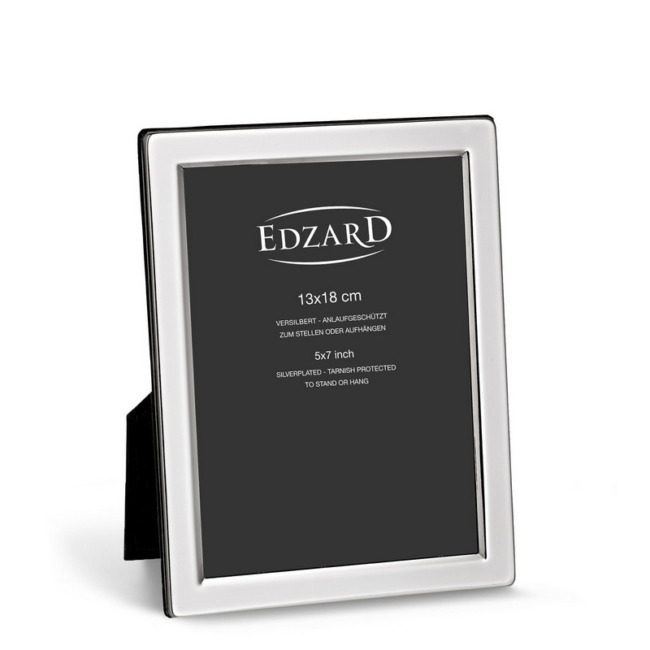 Рамка Edzard "Салерно" 13х18см, посеребрение