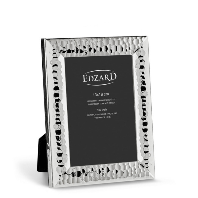 Рамка Edzard "Губбио" 13х18см, посеребрение