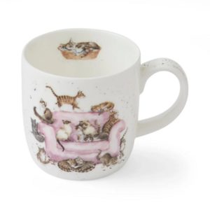 Кружка 310мл Royal Worcester "Сообразительные кошки"