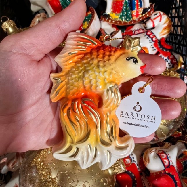 Фигурка Bartosh "Золотая рыбка"