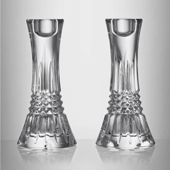 2 подсвечника "Лисмор Бриллиант" 17,5см