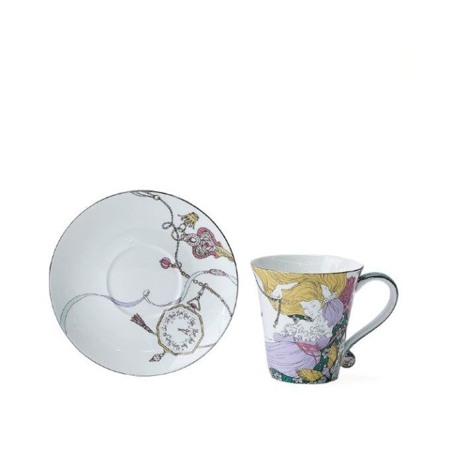 Набор чашка и блюдце Valerie Concept "Алиса" TEA SET ALICE
