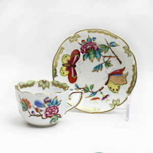 Чашка кофейная с блюдцем "ВИКТОРИЯ"