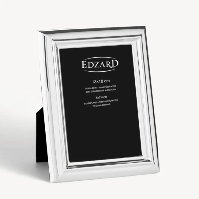 Рамка Edzard "Флоренция" 13x18см, посеребрение