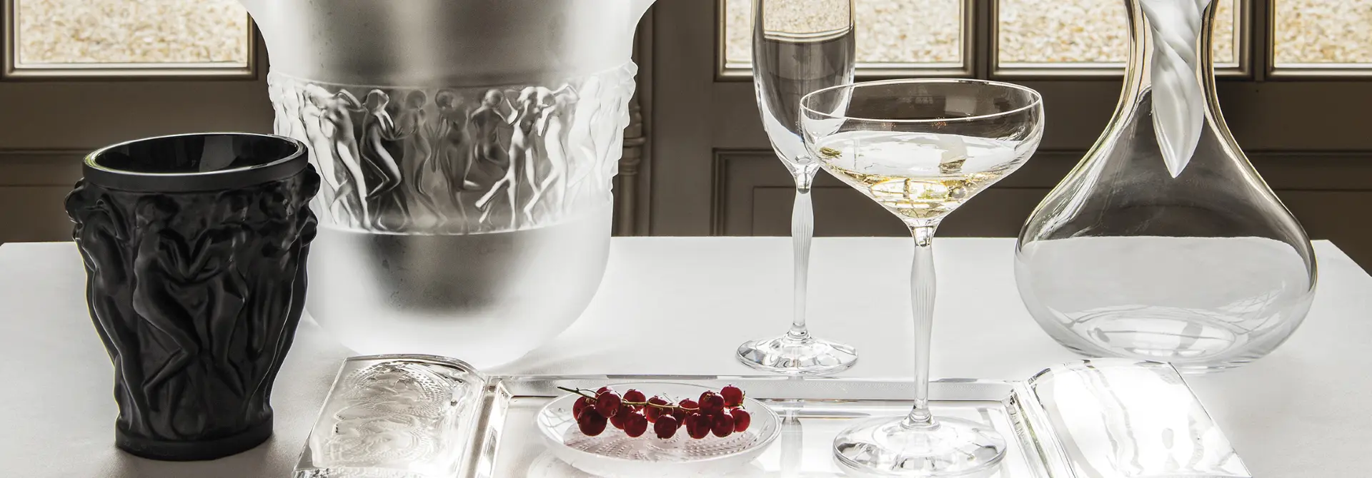Хрусталь и фарфор премиальных брендов — Lalique, Saint-Louis, Christofle